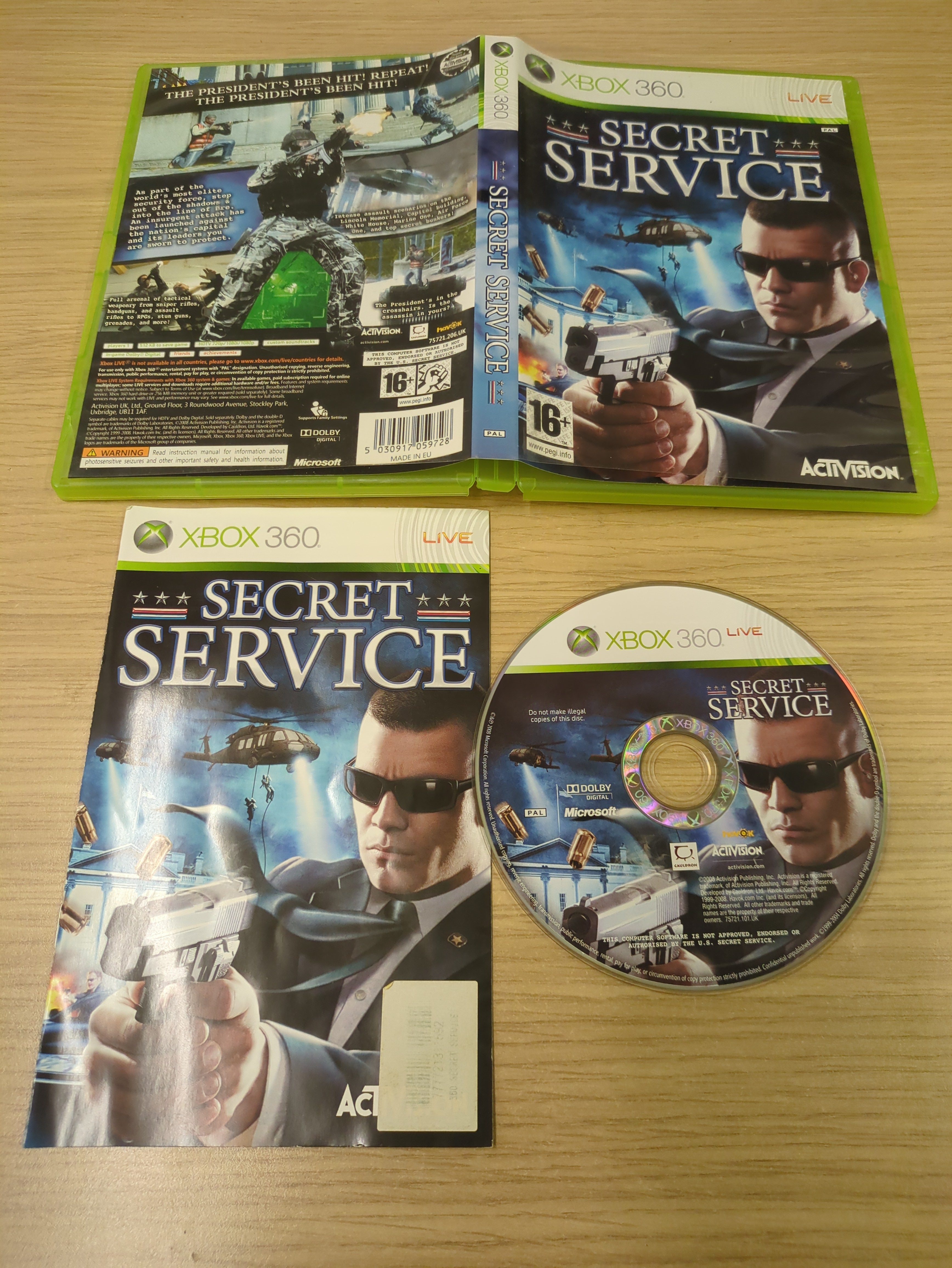 Secret Service Xbox 360 game Secret Service Xbox 360 game